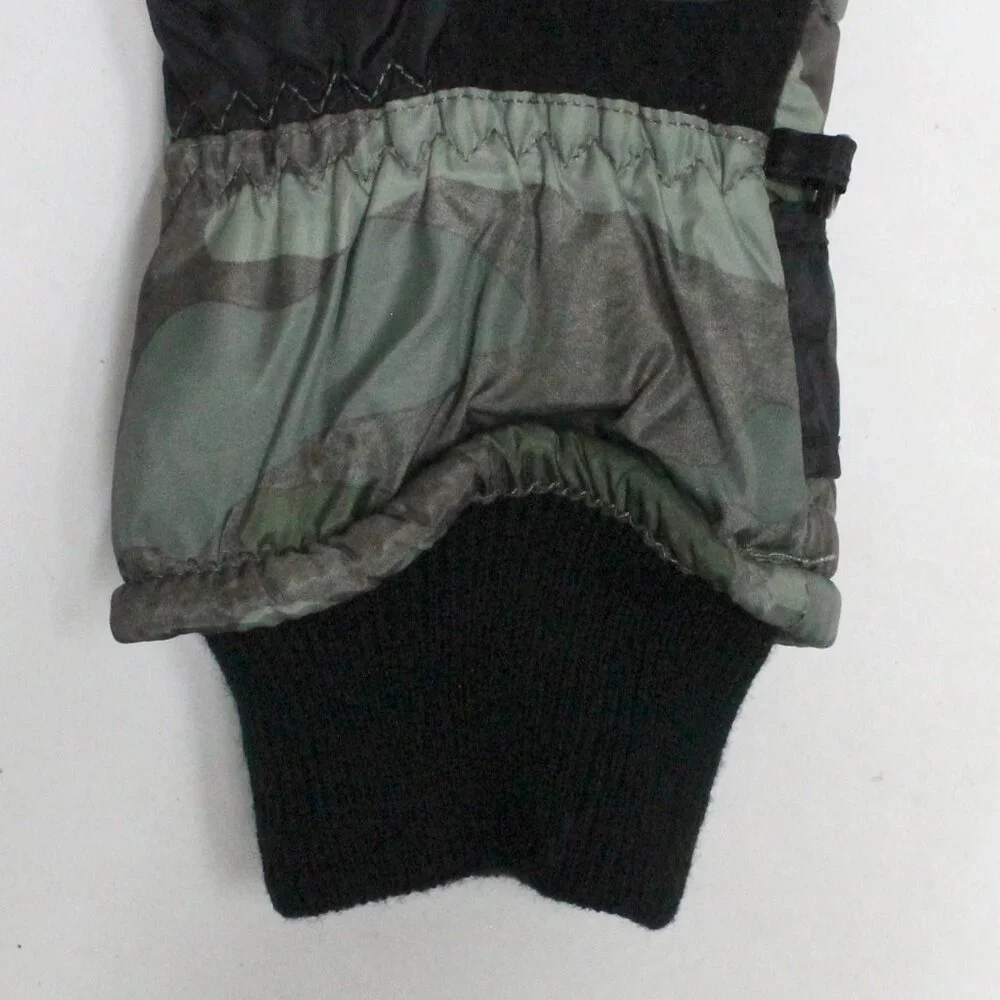 Swiss Tech L-XL Black and Camouflage Peakproof Waterproof Ski Glove